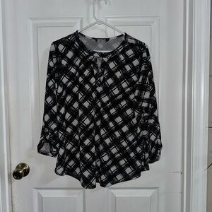 Black and White Women's Top by Cure.